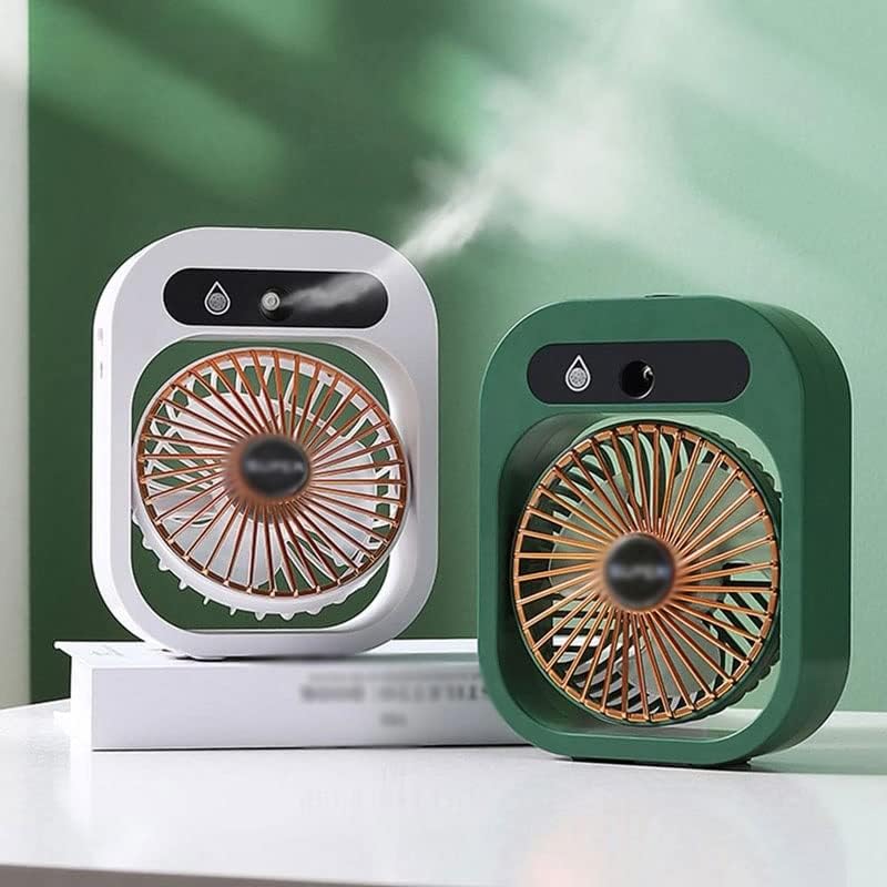N/A Mini Mini Fan de Air Condicionado portátil Ventilador de ar condicionador de resfriador de ar para sala de casa elétrica USB recarregável