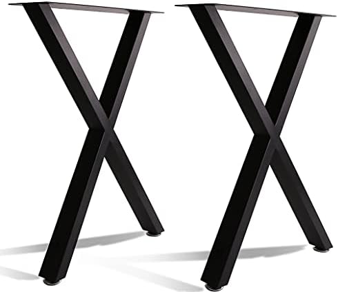 Haocute Metal Table Pernas 28 polegadas, estável e estude Diy Dining Tabel Pernas Móveis Pernas Desk Pernas Decorjo