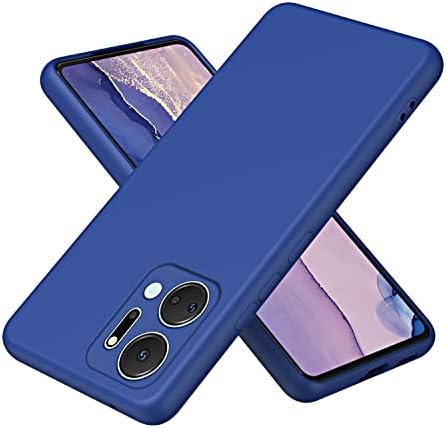 Caso de silicone da capa do telefone Compatível com a caixa Huawei Honor X7a, capa de telefone líquido de protetor de proteção