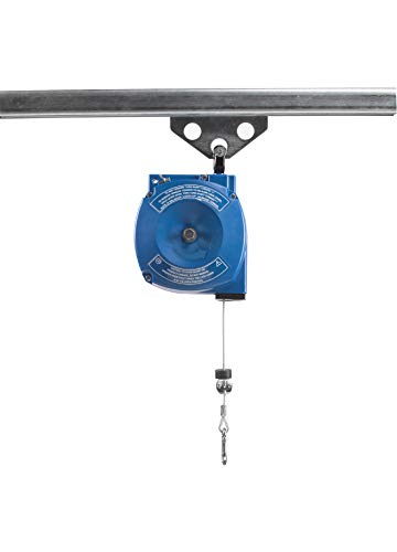 Woodhead Bfl13 Aerodinâmico-Motivo Industrial Balancer com trava de catraca, faixa de peso 4,1-5,9 kg, deslocamento de 2,00m