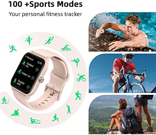 【2023 Novo】 Smart Watch for Men Mulher, Rastreador de fitness à prova d'água de 1,8 '