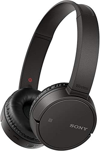 Sony WH-CH500 Wireless On-Ear fones de ouvido, preto