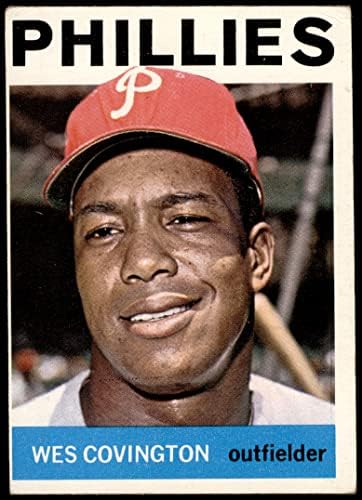 1964 Topps 208 Wes Covington Philadelphia Phillies Dean's Cards 2 - Good Phillies