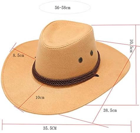 Travel Sun Cap Fedora Hats Bands para homens adultos casuais sólidos verão ocidental moda cowboy chat chapéu largo vasta