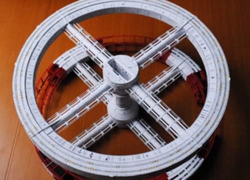 Filme 2001: A Space Odyssey Space Station Gradius 3D Paper Model Kit Toy Kids Gifts