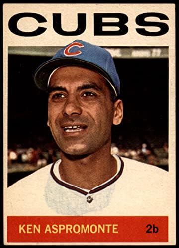 1964 Topps 252 Ken Aspromonte Chicago Cubs Good Cubs