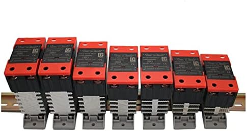 10A 25A 40A 60A 80A 100A 120A DIN RAIL MONTAGEM DE ESTADO SOLIDE RELé SSR DC SONA FASE DC AC DC AC CONTRO AC COM ACETO DE CALOR 1PCS