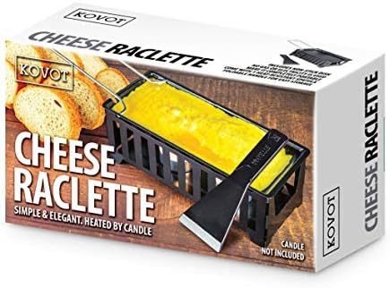 Kovot Cheese Raclette | Sirva queijo derretido por tealight