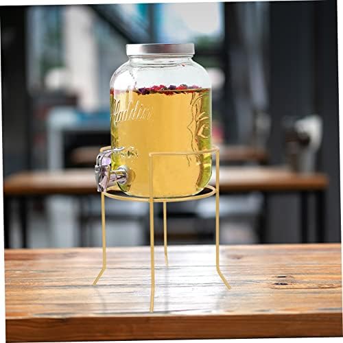 Homoyoyo jar dispensador jart metal l cesto e vidro detergente cafe bebida suco de casas pode suprimentos em vasos de bancada stand