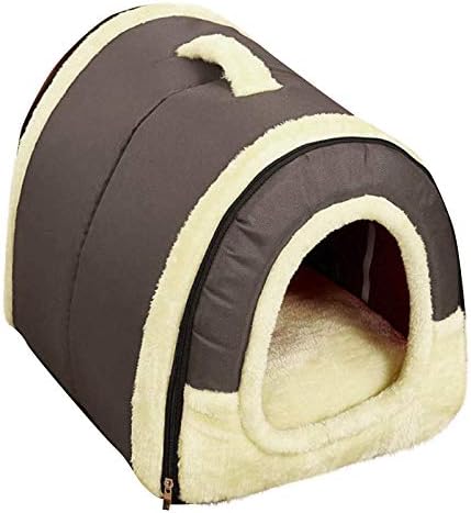 Momfei ninhada Deep Pet PV PV Dormindo lixo Kennel Sleep Sleep Bed Dogs Cat Cat Supplies Póis Casa do celeiro