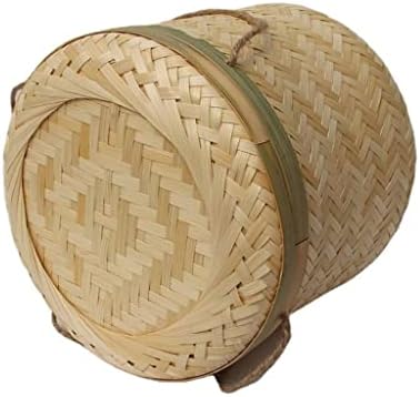 Walnuta 3pcs/conjunto de armazenamento artesanal Casca de cesto de compactação Casca de cesto de armazenamento de doces cesta de arroz