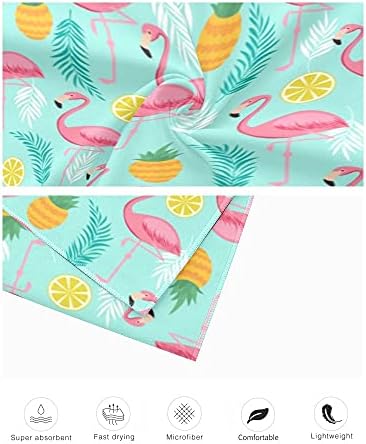 Towels de praia personalizados de Flamingo Towel personalizados Toalhas de praia personalizadas com nome para meninas