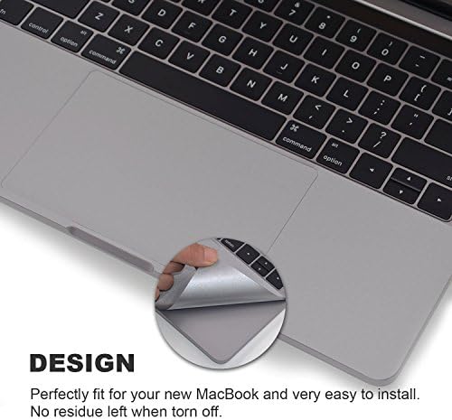 Skin para capa de descanso para Palm com trackpad Protetor compatível com o MacBook Pro 15 polegadas 2019 2018 ou Lançado modelo A1707 A1990 com Touch Bar