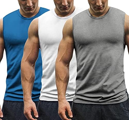 Coofandy Men's 3 Pack Pack Workout Tops