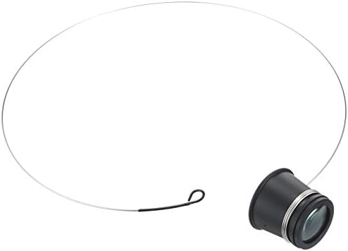 Mantere de ampliação TSK E-5X para inspeção, lupa monocular, ampliação de 5x, diâmetro da lente 0,9 polegadas, faixa de arame, feita no Japão