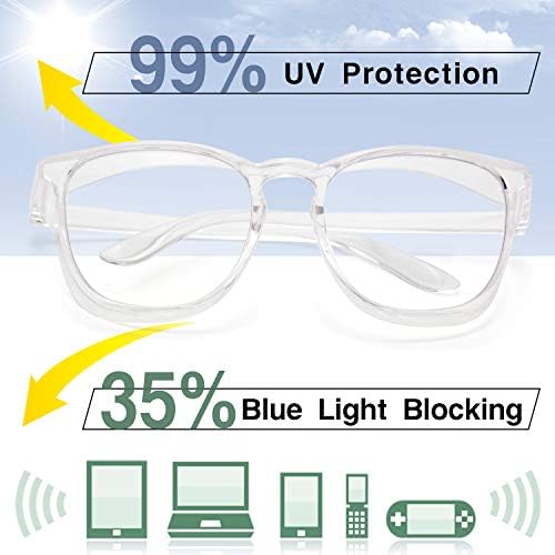 Anti Fog Bifocal Reading Glasses Segurança Leitores de luz azul bloqueio para homens Mulheres com escudos anti -UV400 Eyewear