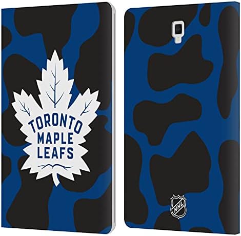 Projetos de capa principal licenciados oficialmente NHL Cow Padrão Toronto Maple Leafs Livro de couro Caixa Caixa Caixa