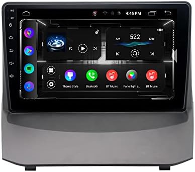 Para Ford Fiesta 2009-2018 Carplay Android Auto, 9 Android 10 Unidade de cabeça Bluetooth Audio Video Player, Touch Screen Car Radio Multimedia MP5 Player, Mirror Link