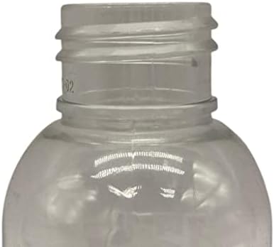 Fazendas naturais 3 pacote - 8 oz - garrafas plásticas de Cosmo Clear - Yorker Natural W Dica - para óleos essenciais, perfumes, produtos