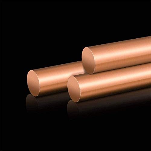 Rode redonda de cobre de Yiwango, haste redondo de cobre Comprimento do estoque da barra de torno: haste de latão