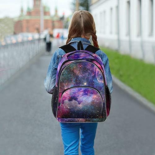Mochilas Alaza Galaxy Nebula Sky School Mackpacks Laptop Bags Bookbags para estudante universitário