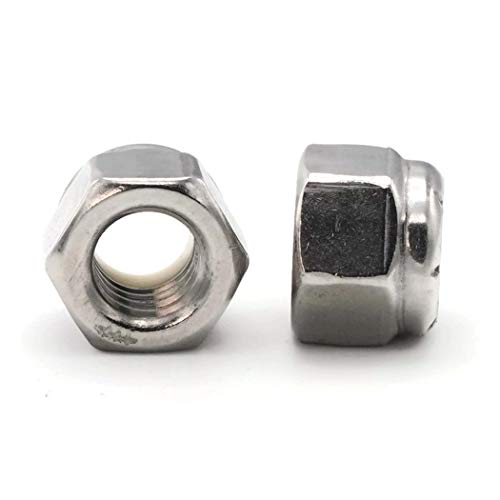 Nylon Lock Nut Nylock 18-8 Aço inoxidável-1/2-20 Qty-1.000