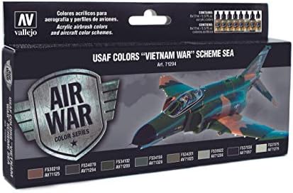 Vallejo USAF Colors Vietnam War Scheme Sea 17ml Paint, 0,57 fl oz