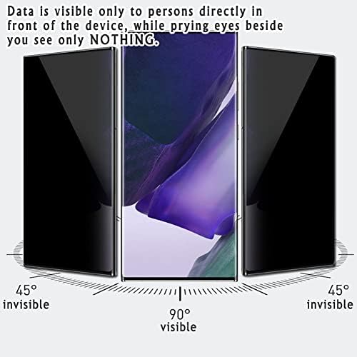 Protetor de tela de privacidade Vaxson, compatível com Dell Inspiron 20 3000, tudo em um adesivo de protetores de filme de 19,5 Anti