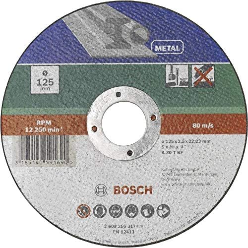 BOSCH 2609256317 DISY DISC METAL 125 mm Ø x 2,5 mm reta