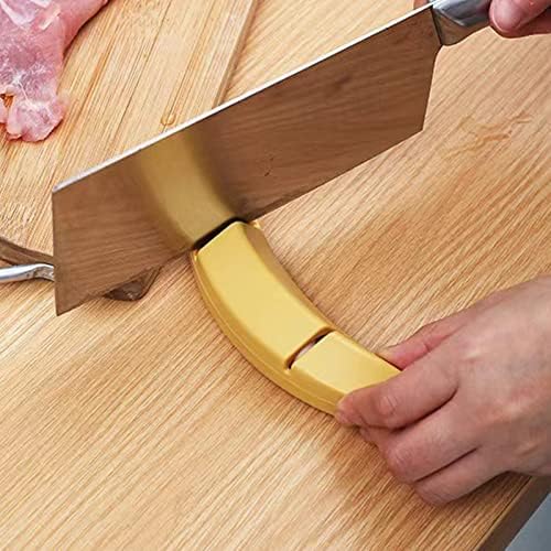 Apontador de facas, apresenta uma operação fácil decoração de casa durável Projeto de banana Multi Função Sharpiner