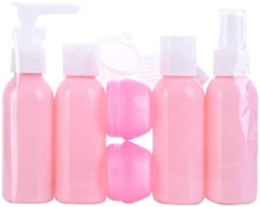 Cabilock útil 6pcs Bottle vazio portátil Recipiente de viagem Spray Spray para o creme de emulsão de loção de shampoo de perfume