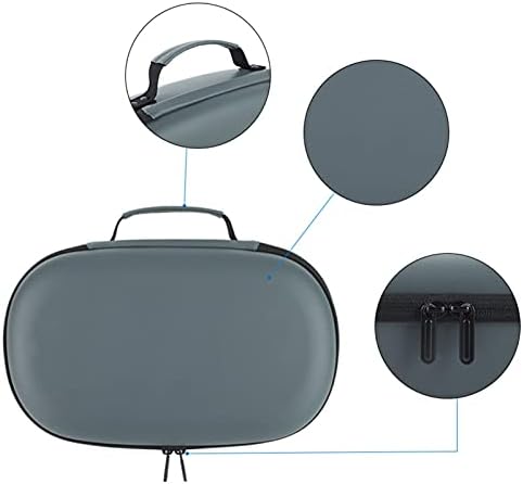 Dê uma caixa de proteção à prova de choques à prova de choques para o Oculus Quest 2 VR óculos - cinza