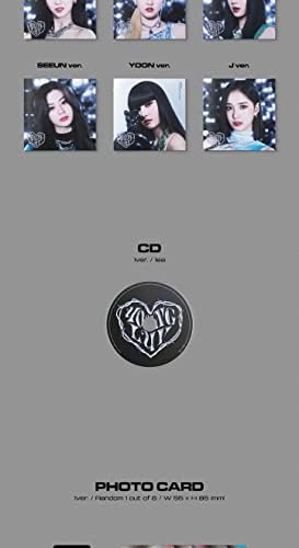 Stayc young-buv.com 2º mini álbum jóia de jóia versão conteúdo+rastreamento kpop selado