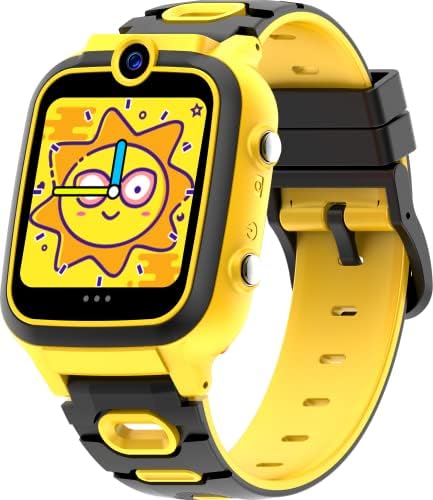 Smart Watch for Kids, Game Watch for 4-8 anos de meninos, criança assistir com videoclipe/despertador, relógio inteligente