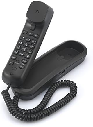 Telefone Trimstyle com fio - com identificação de chamadas, preto