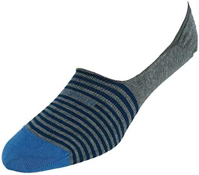Marcoliani Men Stripe Invisible Touch Liner Sock