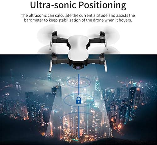 Xinc portátil drone, drone, ｗith 4K HD Camera, controle de controle de três eixos do controlador remoto, modo sem cabeça, ajuste