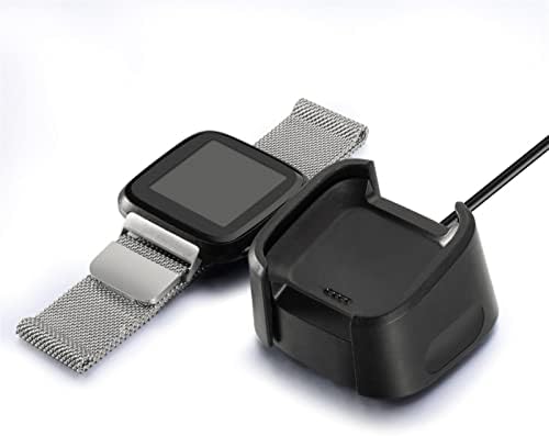 IRJFP USB CARGA DO CABRADOR DO CARGRO DA ESTAÇÃO DE CARGULO CRADLE PARA FITBIT Versa Smart Watch