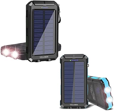 20000mAh Solar Power Bank Plus 30000mAh Solar Charger para uso de emergência