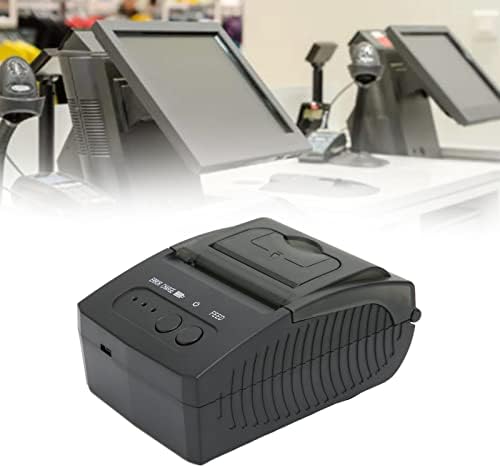 Impressora térmica Bluetooth, impressora de etiqueta sem fio de 48 mm/s, impressora de etiqueta de remessa para Win, para