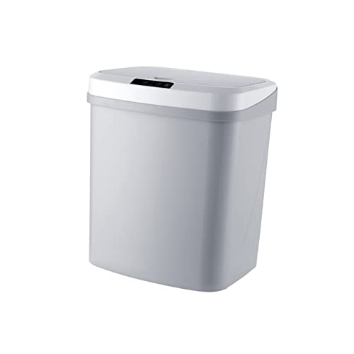 Lixo elétrico de homoyoyo pode lixo automático de lixo automático pode sensor lixo pode cesta de papel doméstico cesto