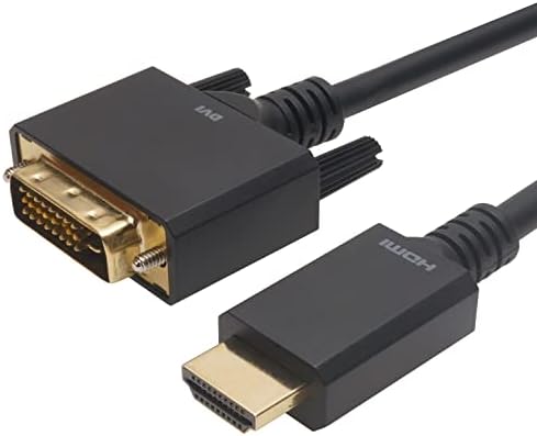 ホーリック Holic HADV30-703BB HDMI para DVI Converter Cable, 9,8 pés