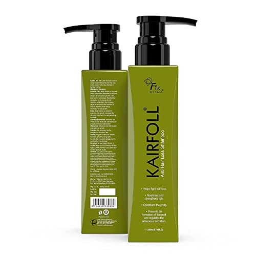 Malar Kairfoll Anti -perda de cabelo Shampoo | Shampoo anti -cabelos no outono | Shampoo de controle de queda de