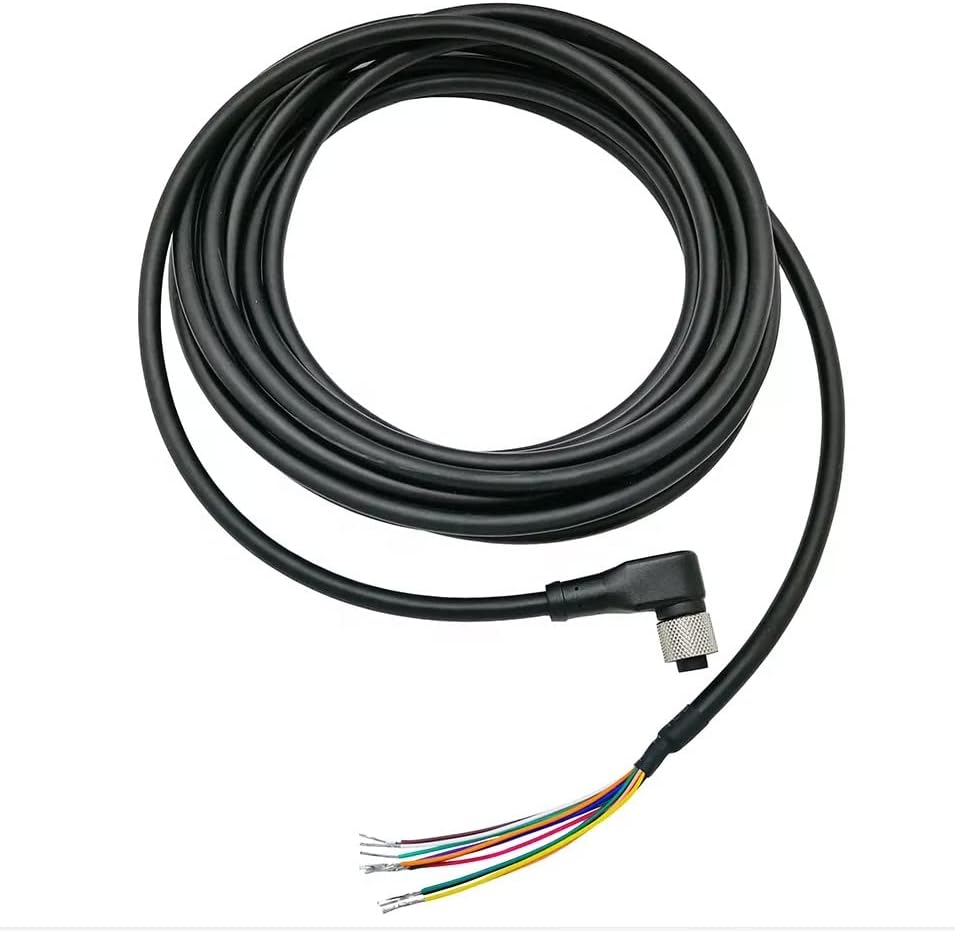 HANGTON CONDEX SENSOR 24V POWER IO Trigger Cable M12 fêmea de 12 pinos codificados para abrir fios para atuador industrial 7000