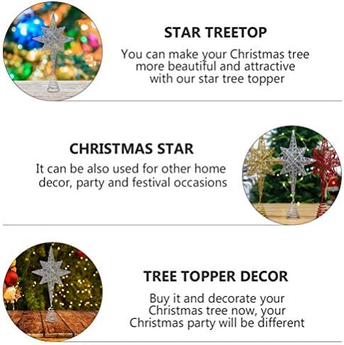 Solustre Christmas Tree Topper Christmas Star Tree Decoration