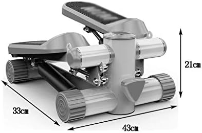 YFDM ajustável Stepper com banda de resistência, Mini Pedal Machine para esportes domésticos e equipamentos de fitness