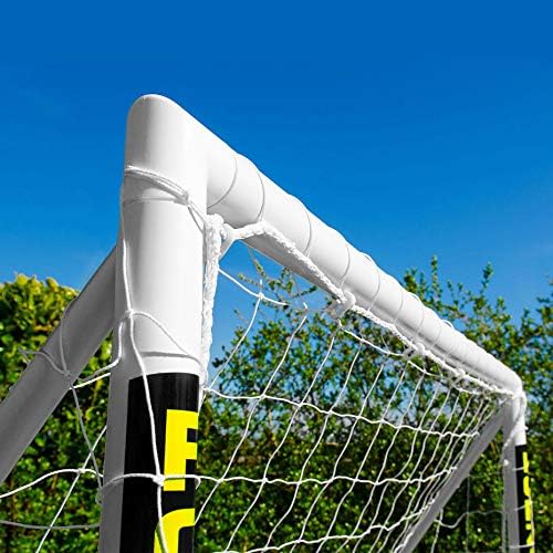 6ft x 4 pés Forza Futebol Gol Post and Net | Primeiro objetivo perfeito do primeiro quintal [extras opcionais] | Equipamento de treinamento de futebol | Jogos do quintal | Mini Objetivo de futebol com rede de futebol