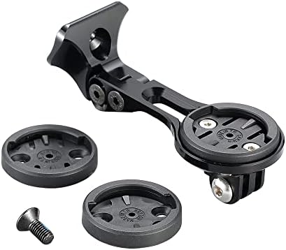 Montagem de bicicleta Cestbon para Garmin Edge Wahoo Elent Combo Mount for Trek Madone Aeroxertável Aero VR-CF, Emonda Bontrager Aeolus RSL guia integrado e haste Blendr