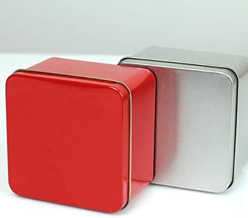 Anncus 400pcs 85*85*45mm embalagens de chá em geral para embalagens de metal para caixa de lata de alta qualidade Caixas