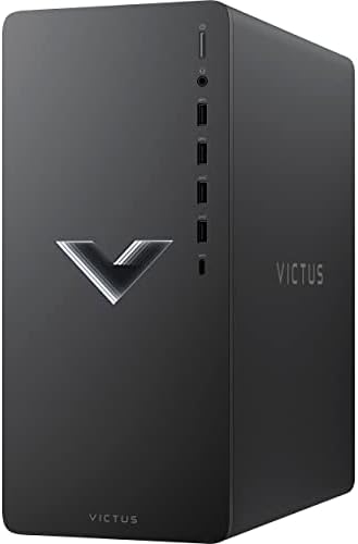 HP Victus 15L Gaming Desktop Computer-12ª geração Intel Core i7-12700 até 4,9 GHz Processador, 64 GB de RAM, 4TB NVME SSD + 10TB